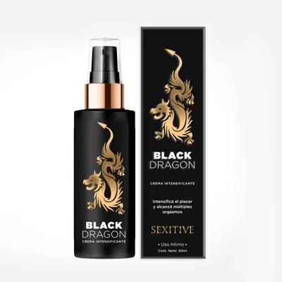 BLACK DRAGON | Crema Intensificadora Efecto Frío-Calor (50ml)