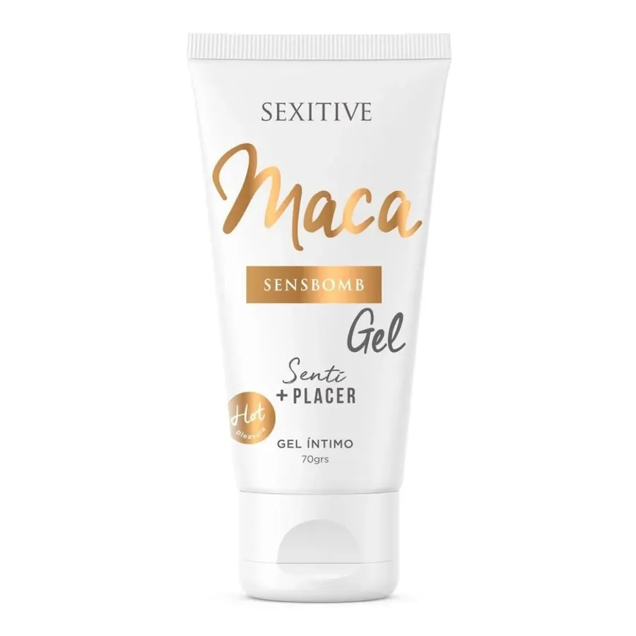 SENS BOMB MACA | Gel Estimulante Termo-Activo (70g)
