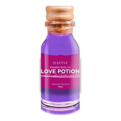 MINI Aceite Comestible Love Potion Frutos Rojos 15grs