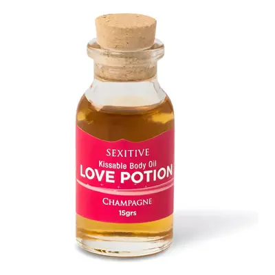 MINI Aceite Comestible Love Potion Champagne/Frambuesa