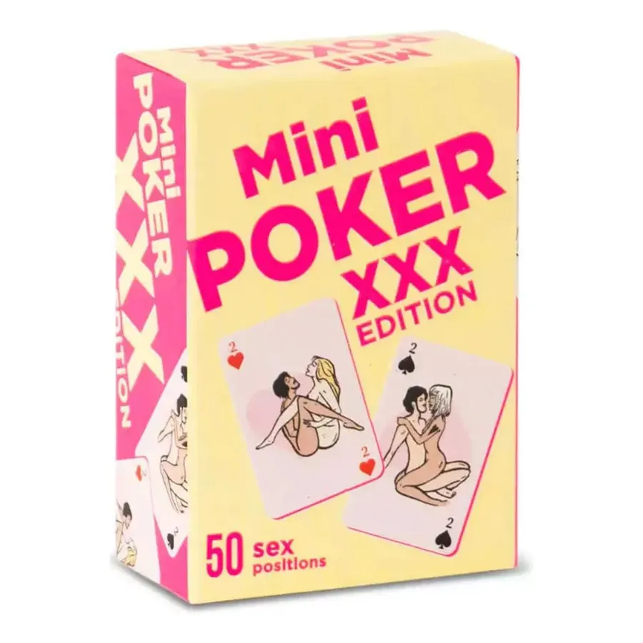 MINI POKER XXX | Mazo de Cartas con Desafíos Ilustrados