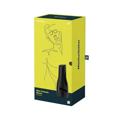 SATISFYER MEN CLASSIC | Masturbador de Diseño con Control de Presión