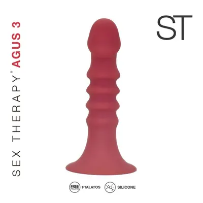 AGUS 3 | Plug Anal Ondulado con Ventosa