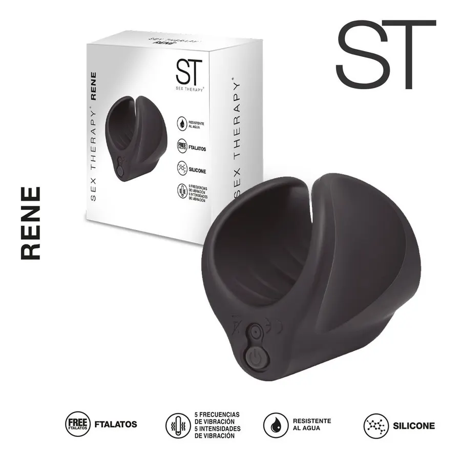 RENE | Masturbador de Pene Vibrador Abierto