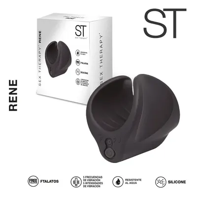 RENE | Masturbador de Pene Vibrador Abierto