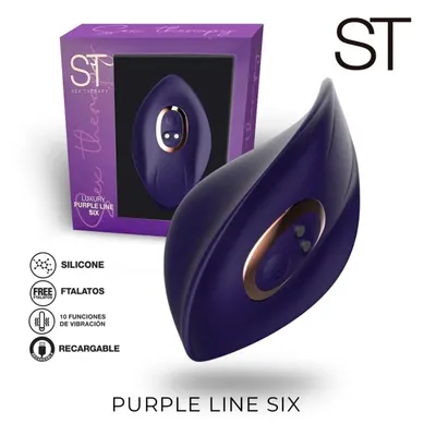 PURPLE LINE SIX | Estimulador Vulvar Ergonómico
