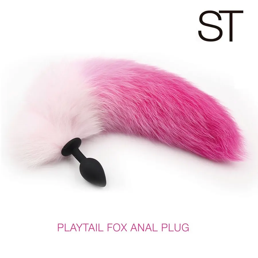 SILICONA PLAYTAIL FOX | Plug Anal con Cola de Fantasía